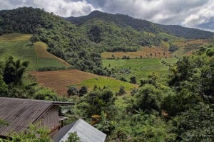 northern thailand hilltribes - jeffrey warner - highlanders - view of northern thailand's highlands